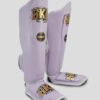 SKS Shin guards (Amethyst Smoke) Synthetic Leather