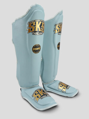 SKS Shin guards (Tower Gray) Synthetic Leather
