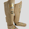 SKS Shin guards (Tobacco Brown) Synthetic Leather