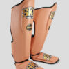 SKS Shin guards (Antique Brass) Synthetic Leather