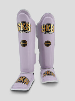 SKS Shin guards (Amethyst Smoke) Synthetic Leather