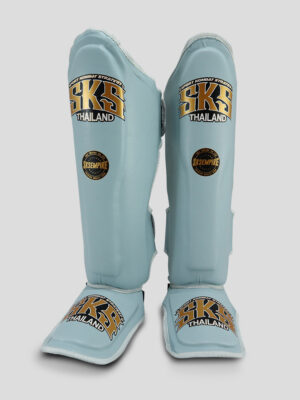 SKS Shin guards (Tower Gray) Synthetic Leather