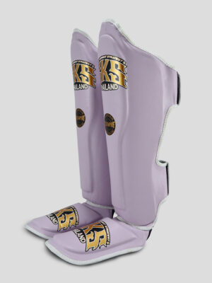 SKS Shin guards (Amethyst Smoke) Synthetic Leather
