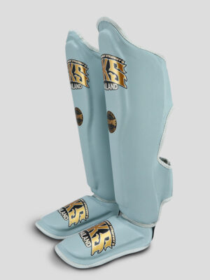 SKS Shin guards (Tower Gray) Synthetic Leather
