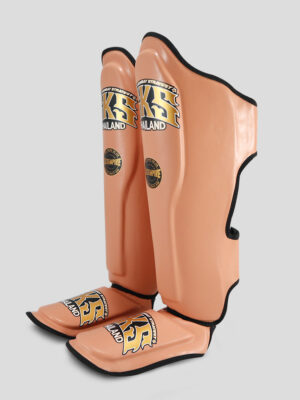 SKS Shin guards (Antique Brass) Synthetic Leather