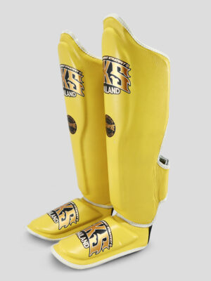 SKS Shin guards - (Light Yellow)