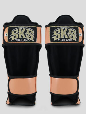 SKS Shin guards (Antique Brass) Synthetic Leather