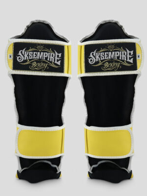 SKS Shin guards - (Light Yellow)