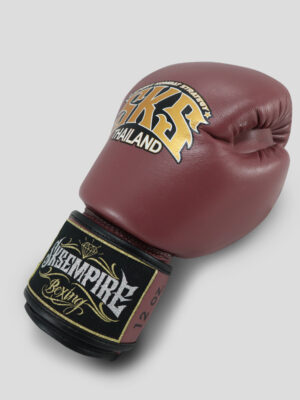 SKS Velcro Boxing Gloves (BloodRed)