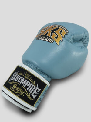 SKS Velcro Boxing Gloves (Tourmaline Blue)