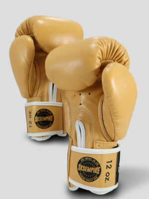 SKS Velcro Boxing Gloves (Butterscotch)