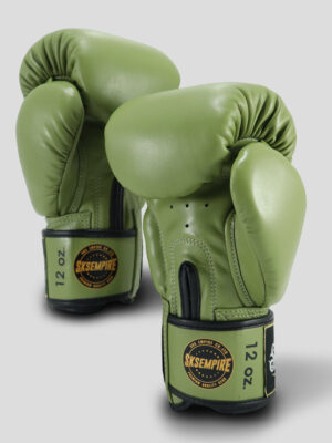 SKS Velcro Boxing Gloves (Khaki)