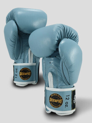 SKS Velcro Boxing Gloves (Tourmaline Blue)