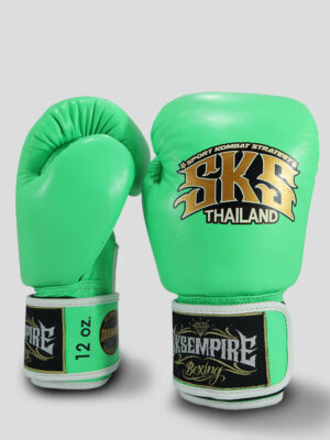 SKS Velcro Boxing Gloves (Mint Green)
